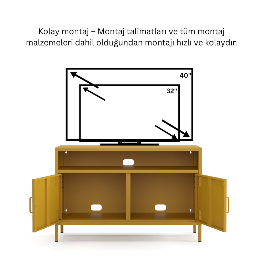 Pera Metal Tv Ünitesi