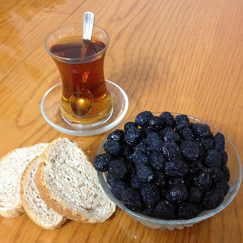 Yusufeli Kavrulmuş (Kuzine) Zeytin - 1 Kg