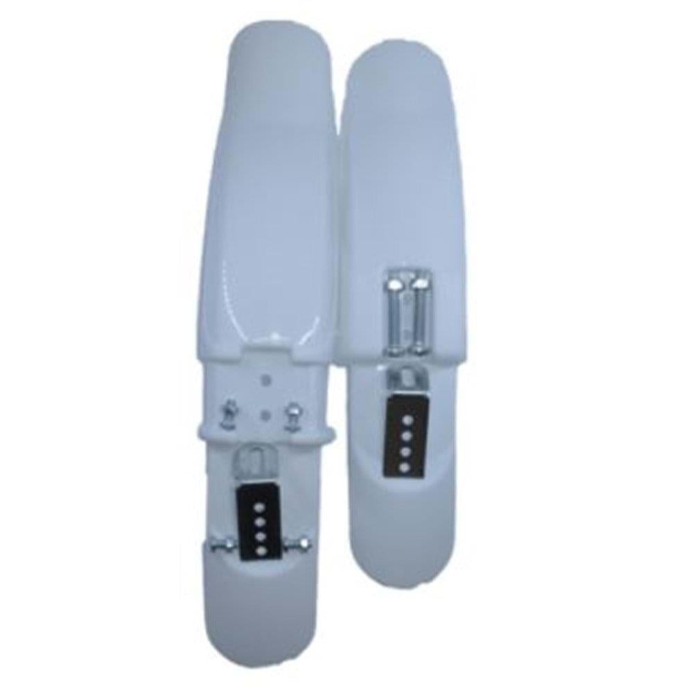 16'' - 20'' PLASTİK ÇAMURLUK RENKLİ BEYAZ