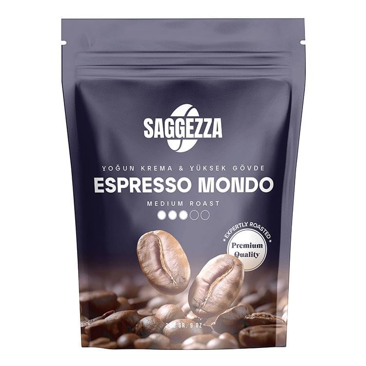 Saggezza Mondo Çekirdek Espresso Kahve 250 Gr