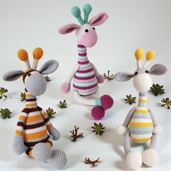 amigurumi  oyuncak zürafa