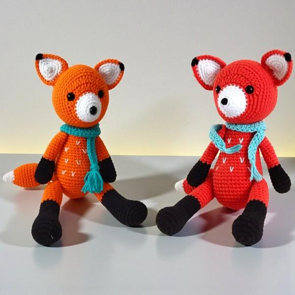 amigurumi oyuncak tilki1