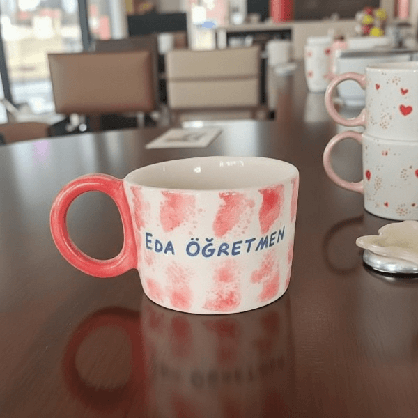 Kişiye Özel Öğretmenler Günü Tasarım Hediyelik Fincan 