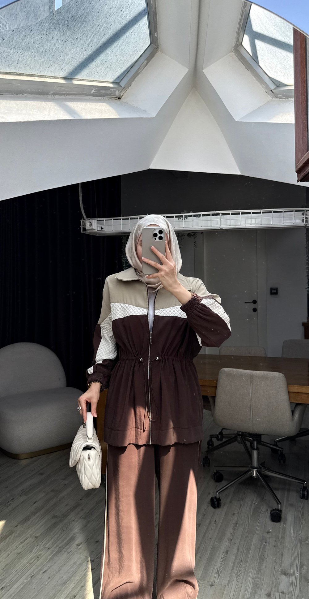 File Detaylı Spor Takım | Kahverengi