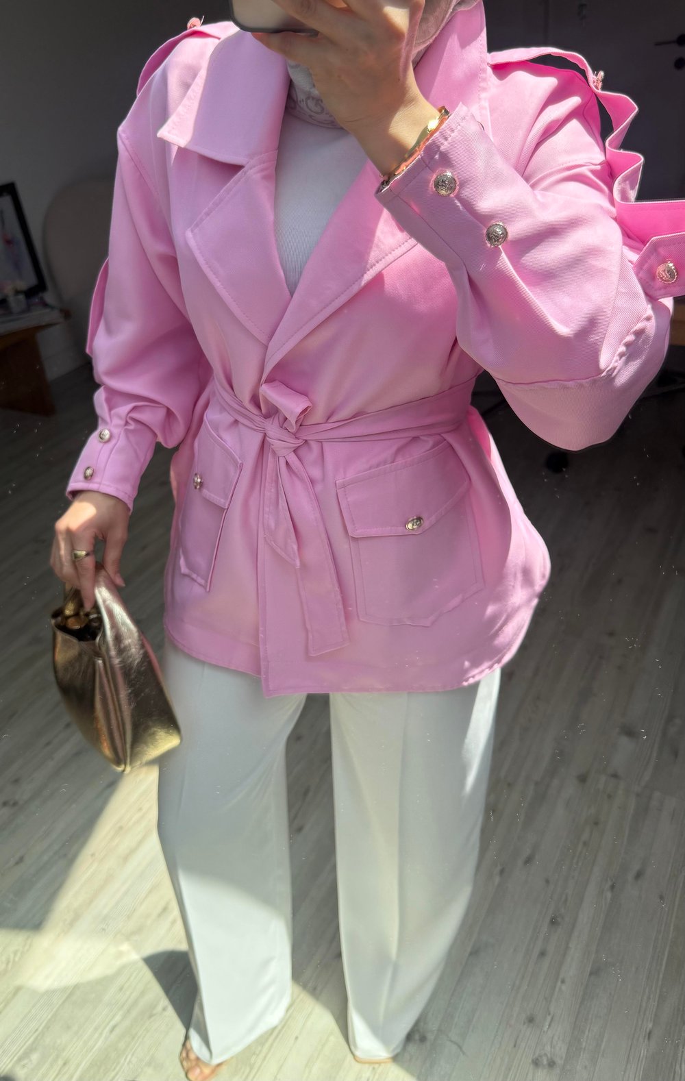 Premium Palazzo Model Pantolon-beyaz 
