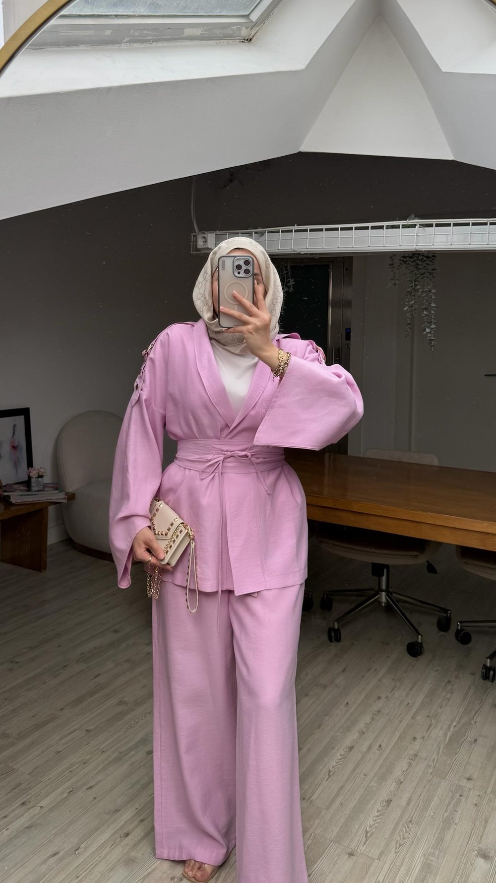 Viole Tasarım Takım- Pembe 