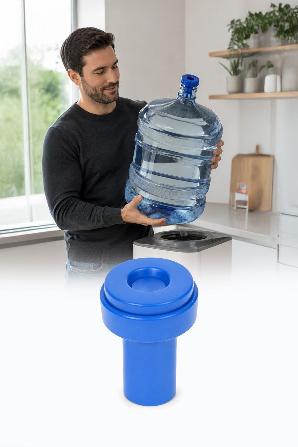 Damacana Sebil Kapağı Yaylı Damacana Kapağı Sızdırmaz Sebil Aparatı BPA Free