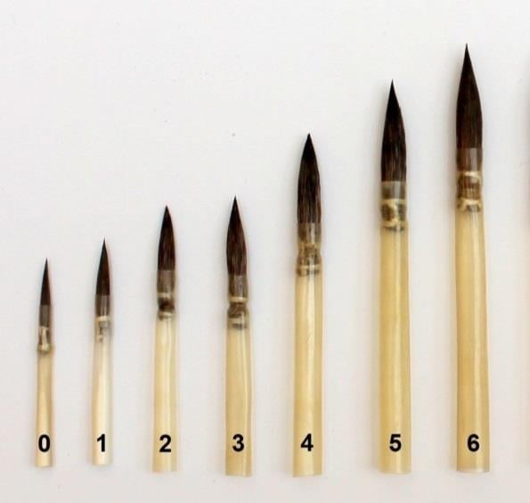 Feder Pinsel Sincap Kılı Seri 1301