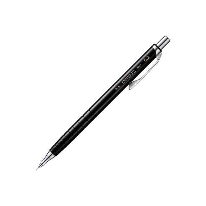 Pentel Orenz 0,2 mm Uç Korumalı Teknik Çizim Kalemi Siyah
