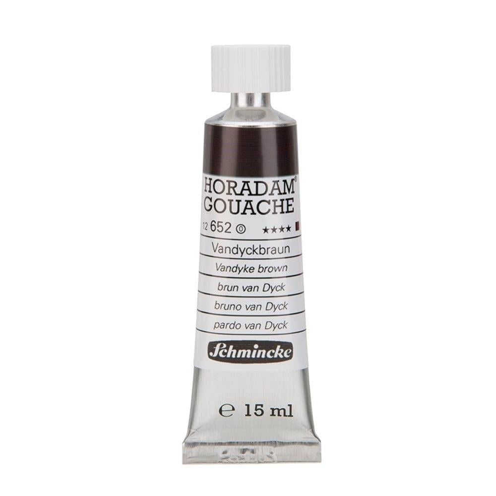 Schmincke Horadam Gouache Artist Guaj Boya 15 ml 652 Vandyke Brow