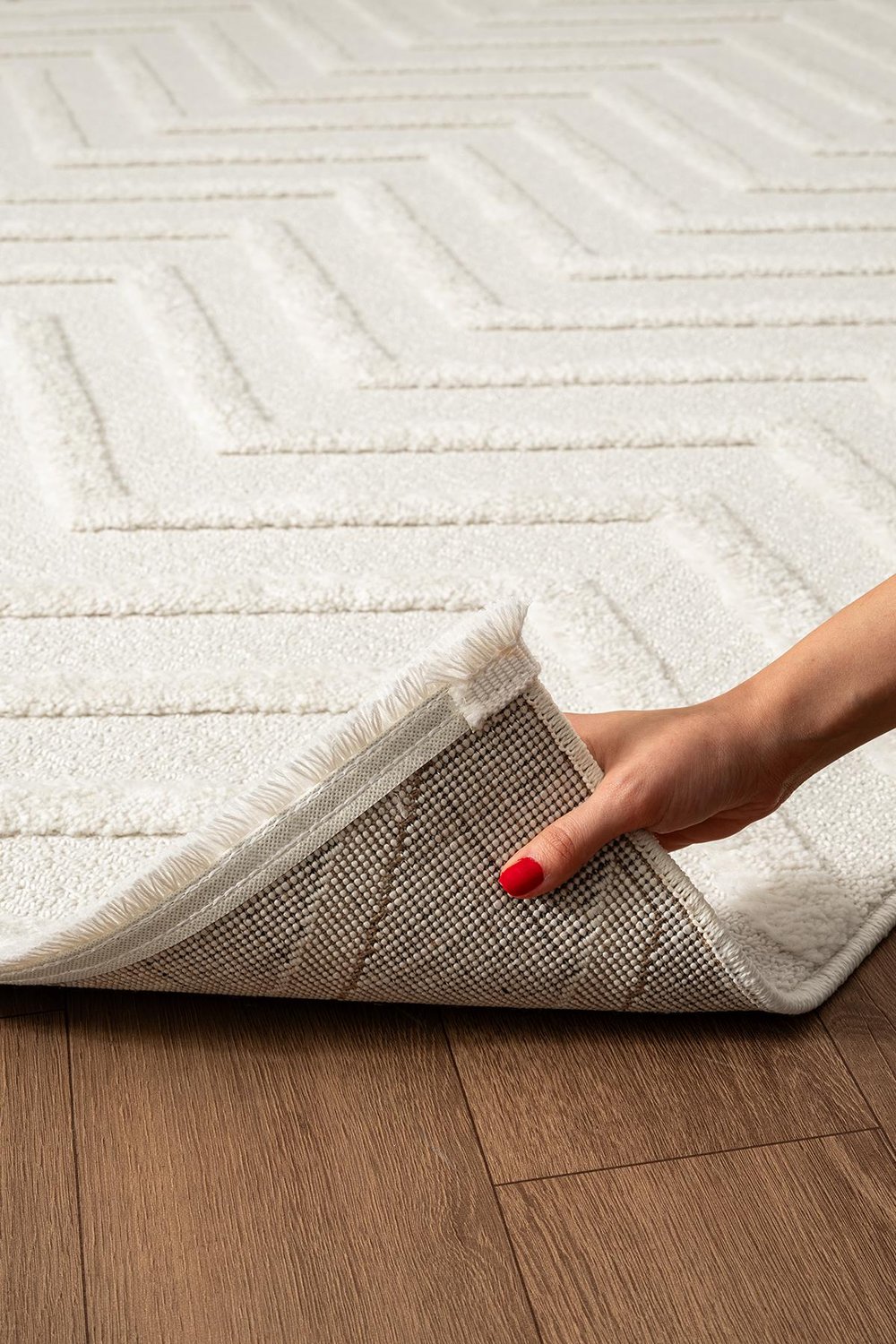 Arta CT012A Gri Halı Dekoratif Sisal Yumuşak Bukleli Tozsuz Salon Halısı Yatak Odası Iskandinav