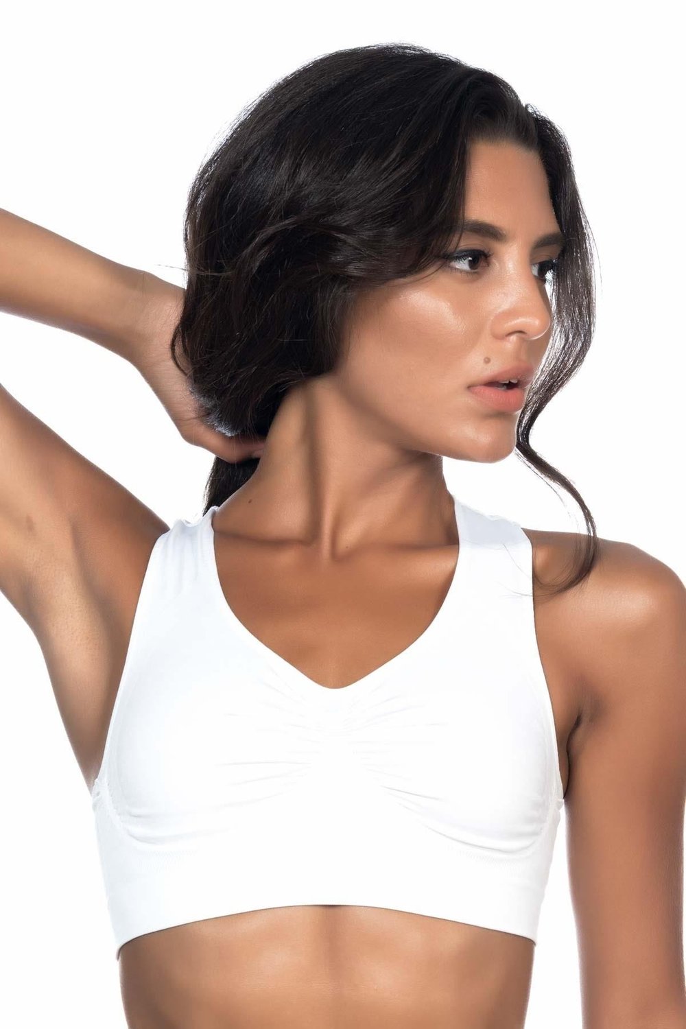 BEYAZ MI Emay 4011 Sporcu Toparlayıcı Büstiyer