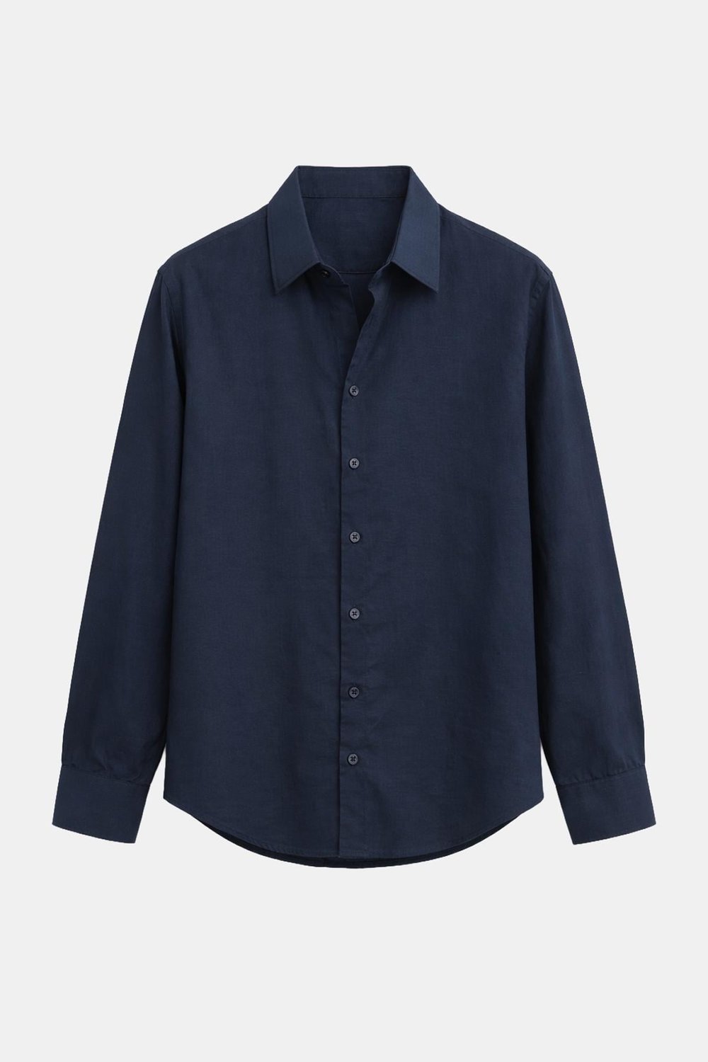 Modal Kumaş Oversize Gömlek Lacivert