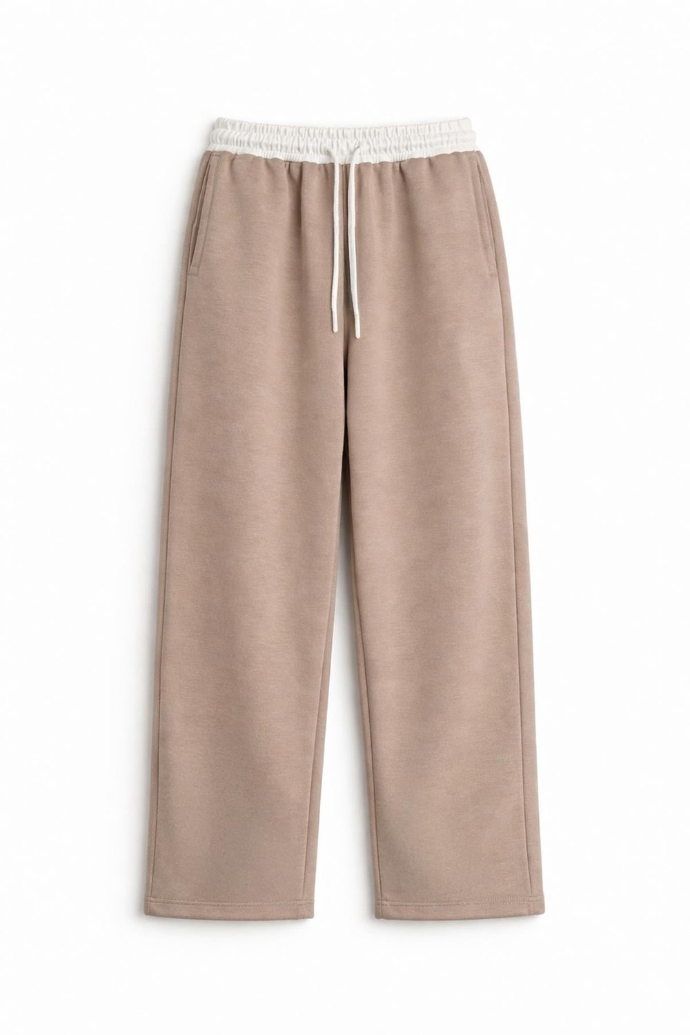 Baggy Fit Eşofman Alt Vizon