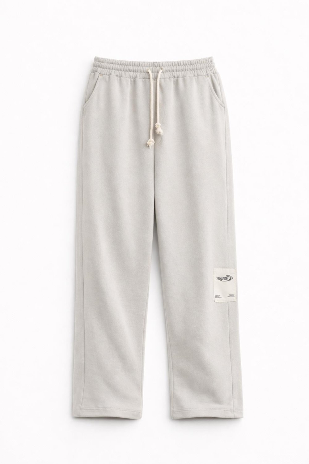 Baggy Fit Eşofman Alt Ice Grı