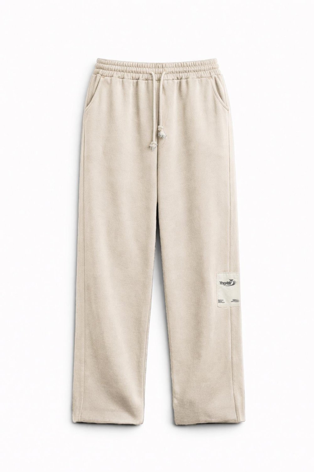 Baggy Fit Eşofman Alt Taş