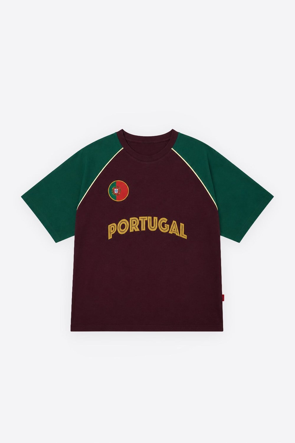 FIFA WORLD CUP 26™ Portekiz Oversize Tişört Bordo