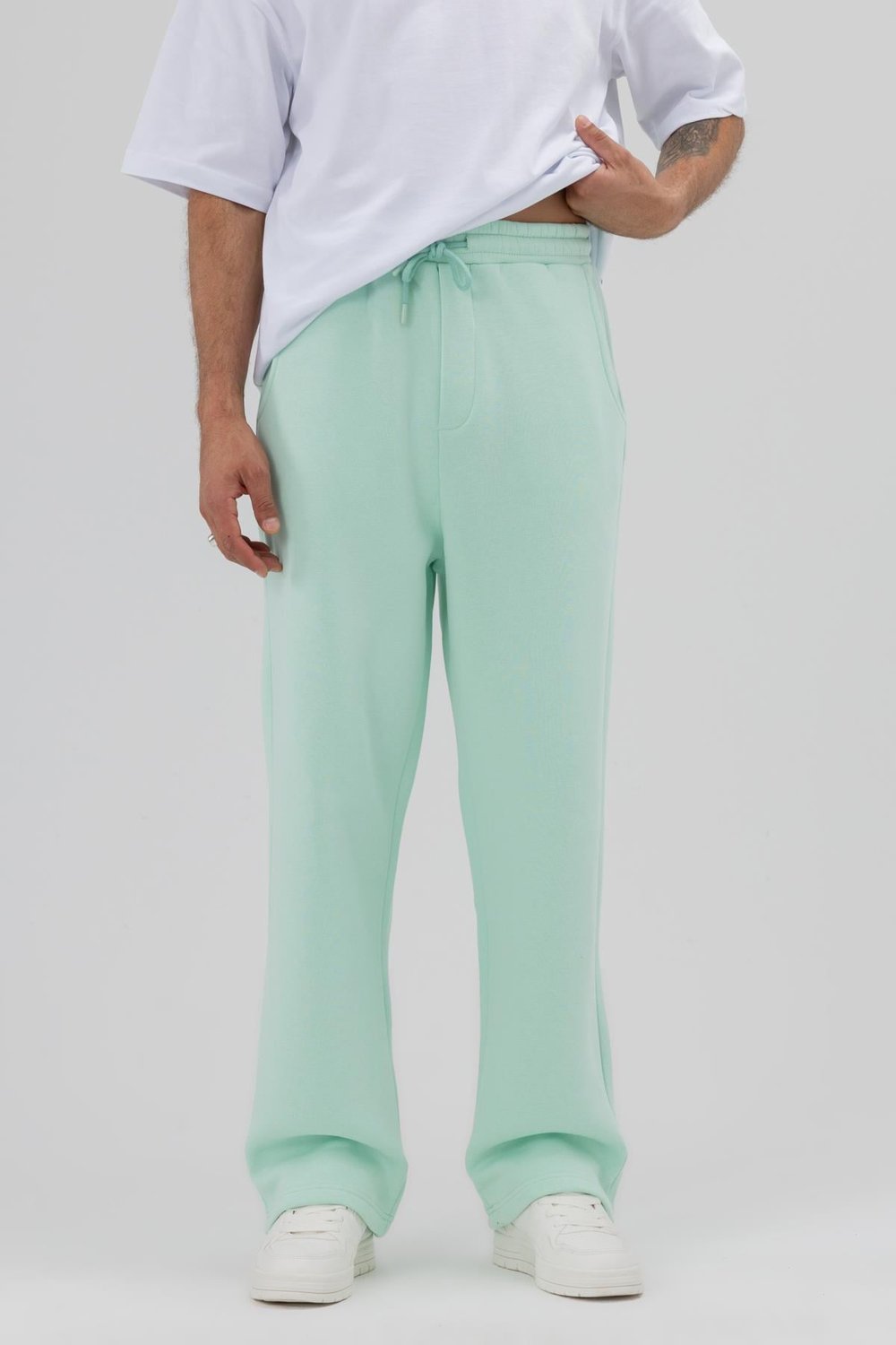 Basic Baggy Eşofman Alt Mint
