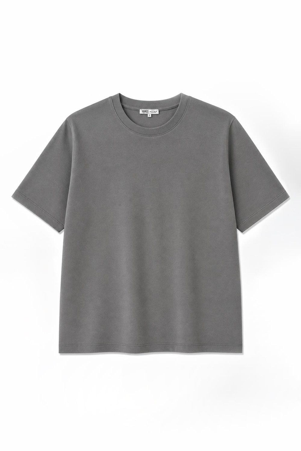 Basic Regular Fit Tişört Füme