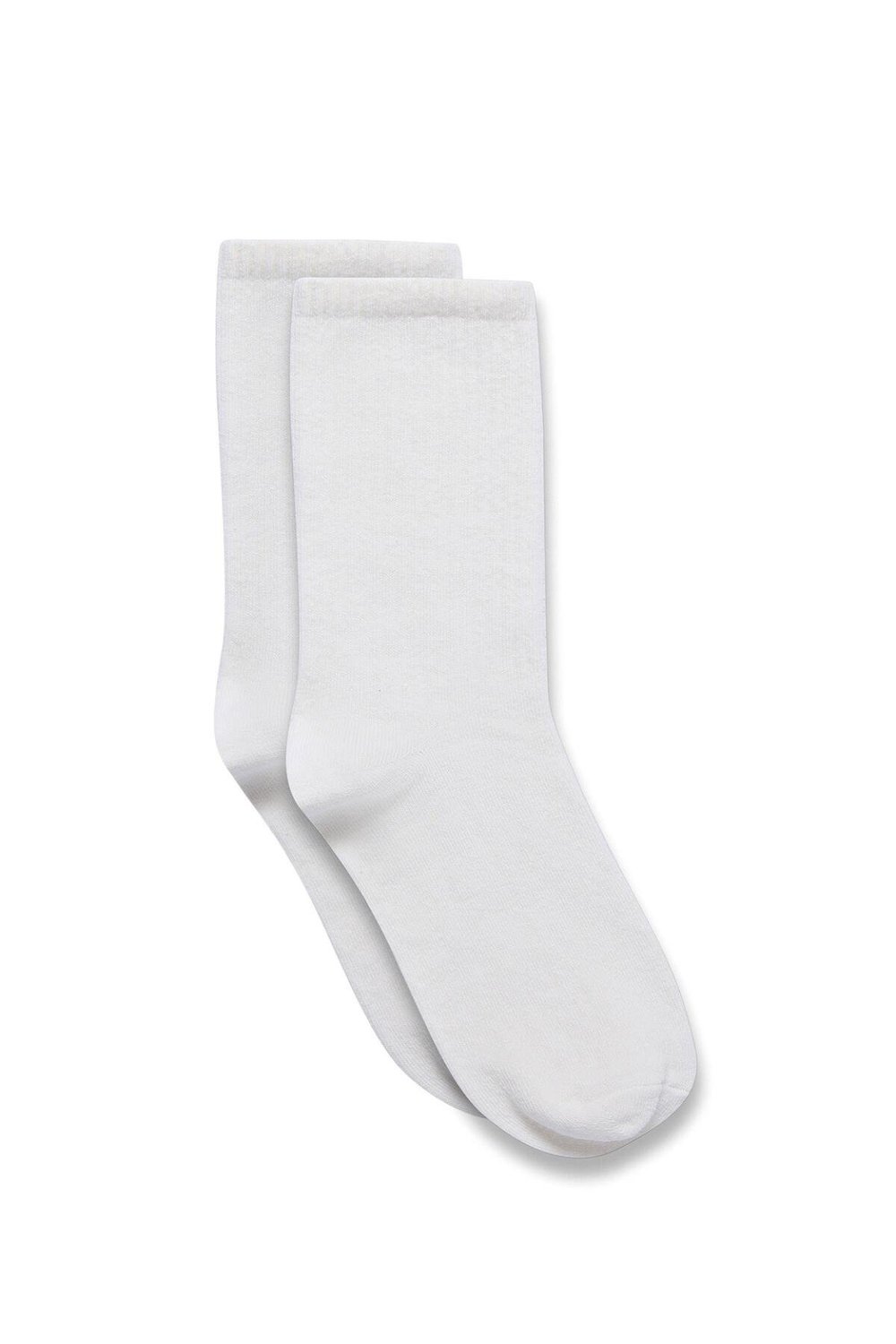 Uzun Basıc Çorap Ekru