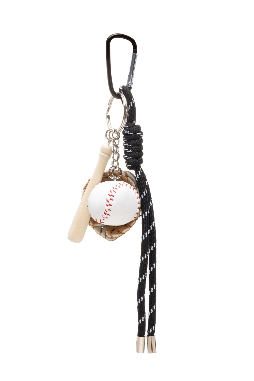 Çanta Charm Baseball Siyah