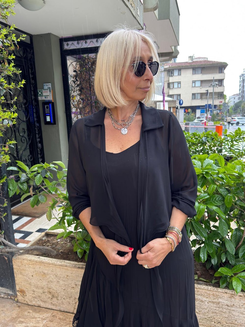 Önden Bağcıklı Abiye Bolero