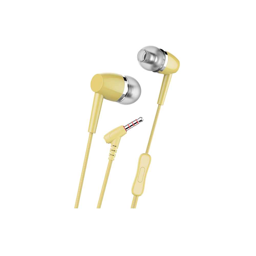  Phixi Basic HS606G Mikrofonlu Kulakiçi Kulaklık Gold