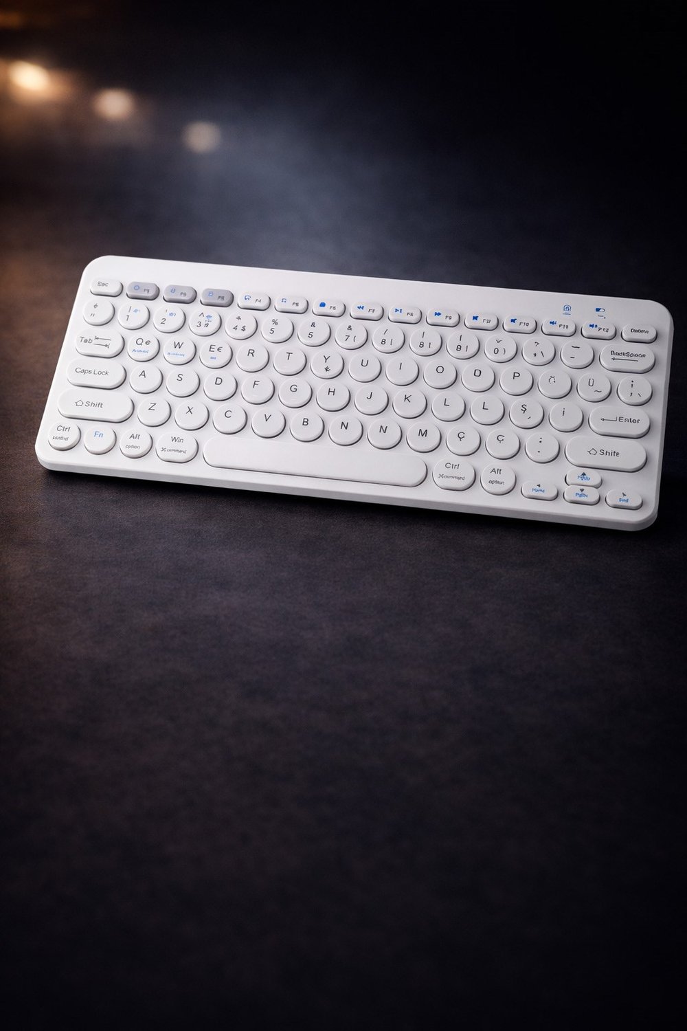 Çift Cihaz Bağlantılı (2.4G + Bluetooth) Kablosuz Klavye Mouse Set – Ultra Hızlı Geçiş (KM902)