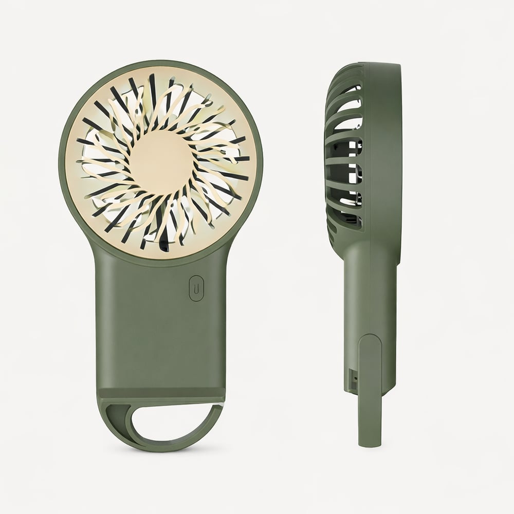 Cullera Katlanabilir USB Şarj Edilebilir Mini Sessiz Fan Beyaz