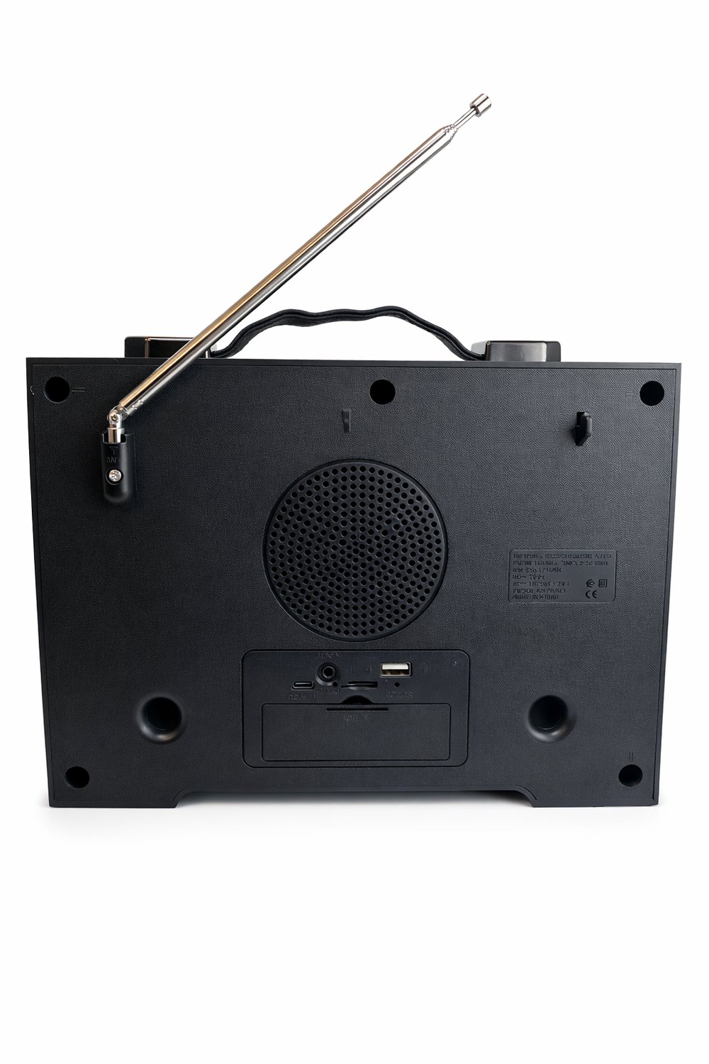 FP-821 Nostaljik Radyo Şömine Görünümlü LED Işık Fenerli Bluetooth,Hafıza Kartı,Usb Bellek,Aux Ve Radyo Destekli Hoparlör Kızıl Ahşap