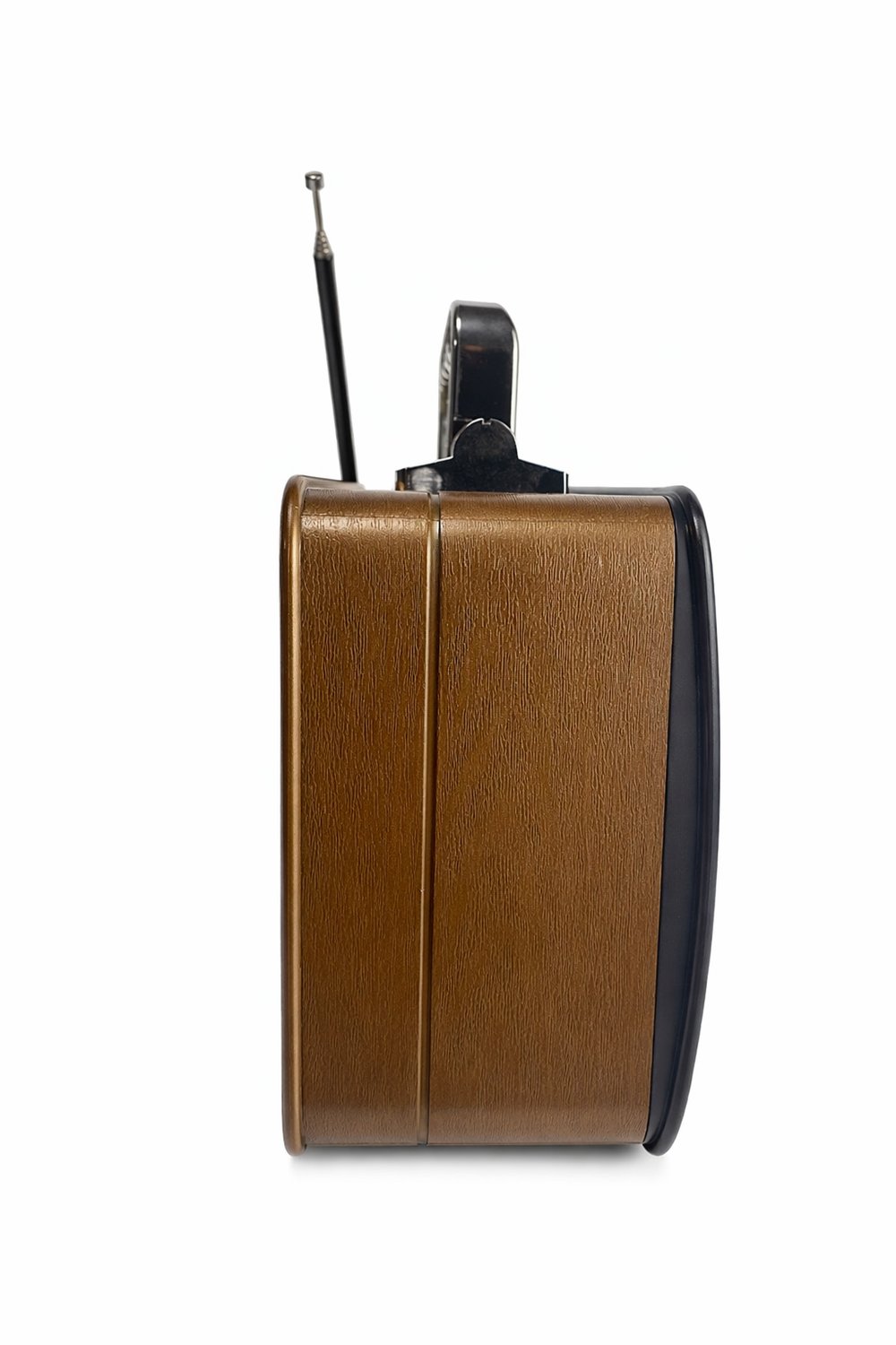 M-1918BT Nostaljik Radyo Görünümlü LED Işıklı Bluetooth,Hafıza Kartı,Usb Bellek,Aux Ve Radyo Destekli Hoparlör Gold