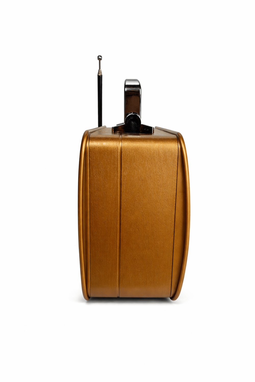 MD-1909BT Nostaljik Radyo Görünümlü Bluetooth,Hafıza Kartı,Usb Bellek,Aux Ve Radyo Destekli Hoparlör Gold