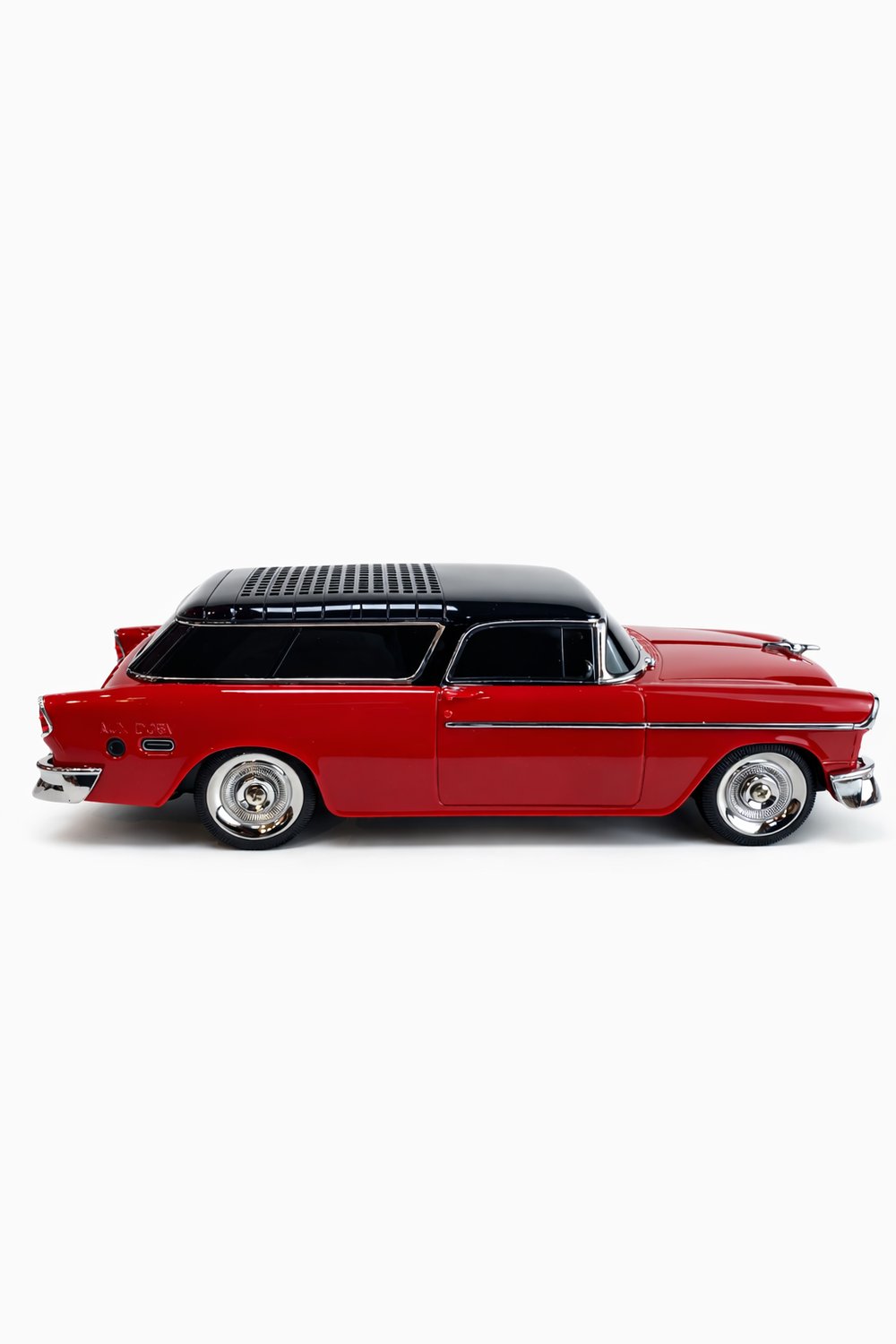 WS-1955 Nostaljik Araba Görünümlü Bluetooth,Hafıza Kartı,Usb Bellek,Aux Ve Radyo Destekli Hoparlör Kırmızı