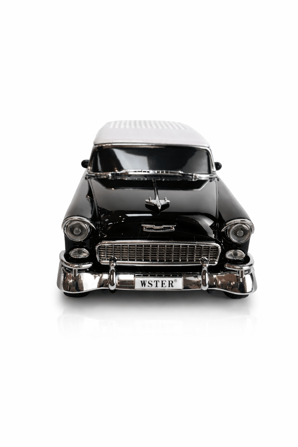 WS-1955 Nostaljik Araba Görünümlü Bluetooth,Hafıza Kartı,Usb Bellek,Aux Ve Radyo Destekli Hoparlör Siyah
