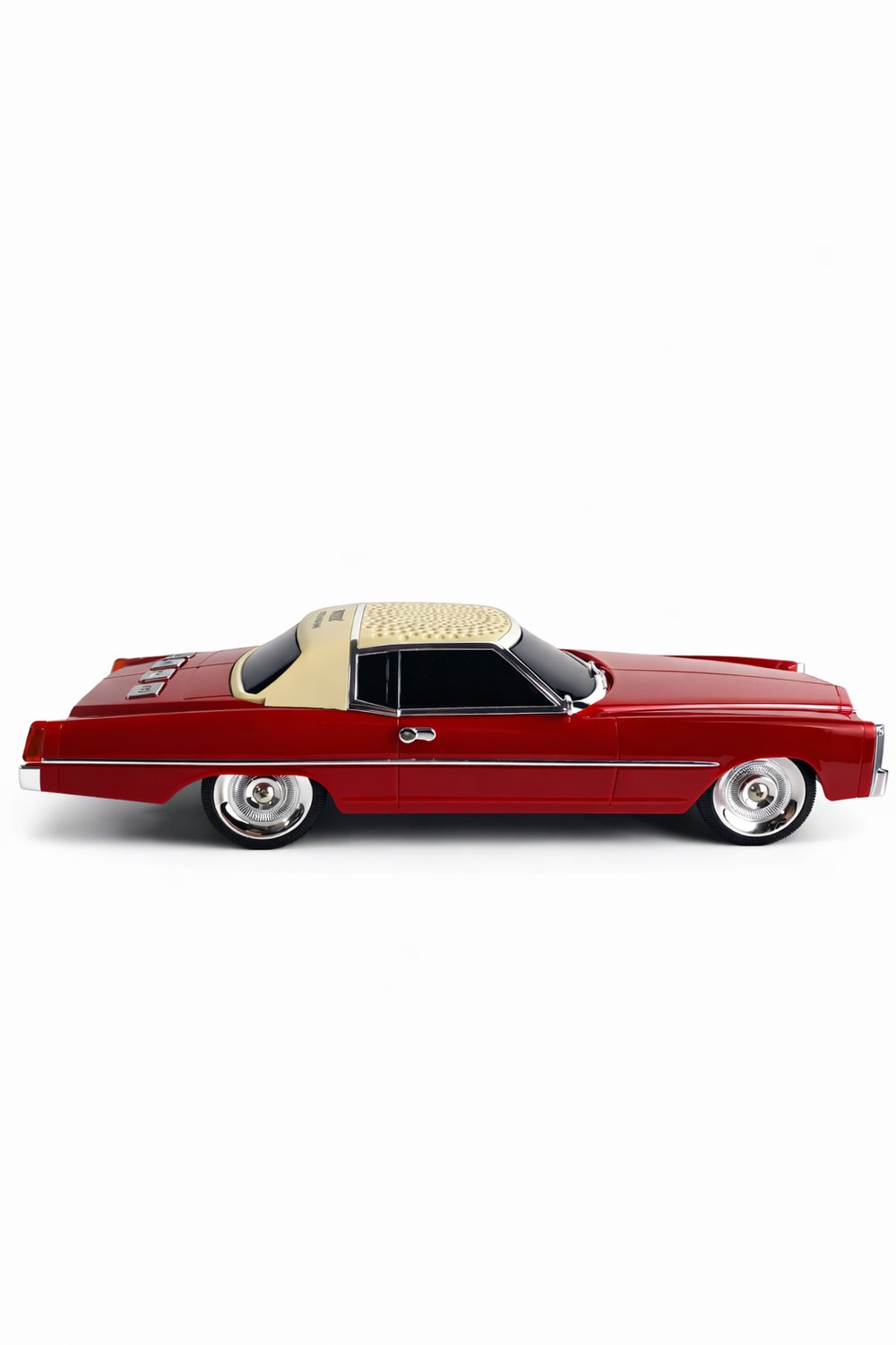 WS-1966 Nostaljik Araba Görünümlü Bluetooth,Hafıza Kartı,Usb Bellek,Aux Ve Radyo Destekli Hoparlör Kırmızı