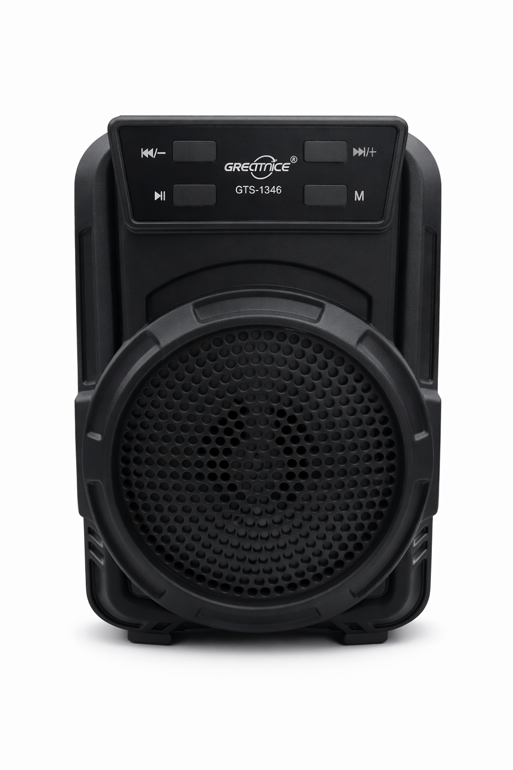 GTS-1346 LED Işıklı Mikrofonlu Bluetooth Hoparlör Siyah