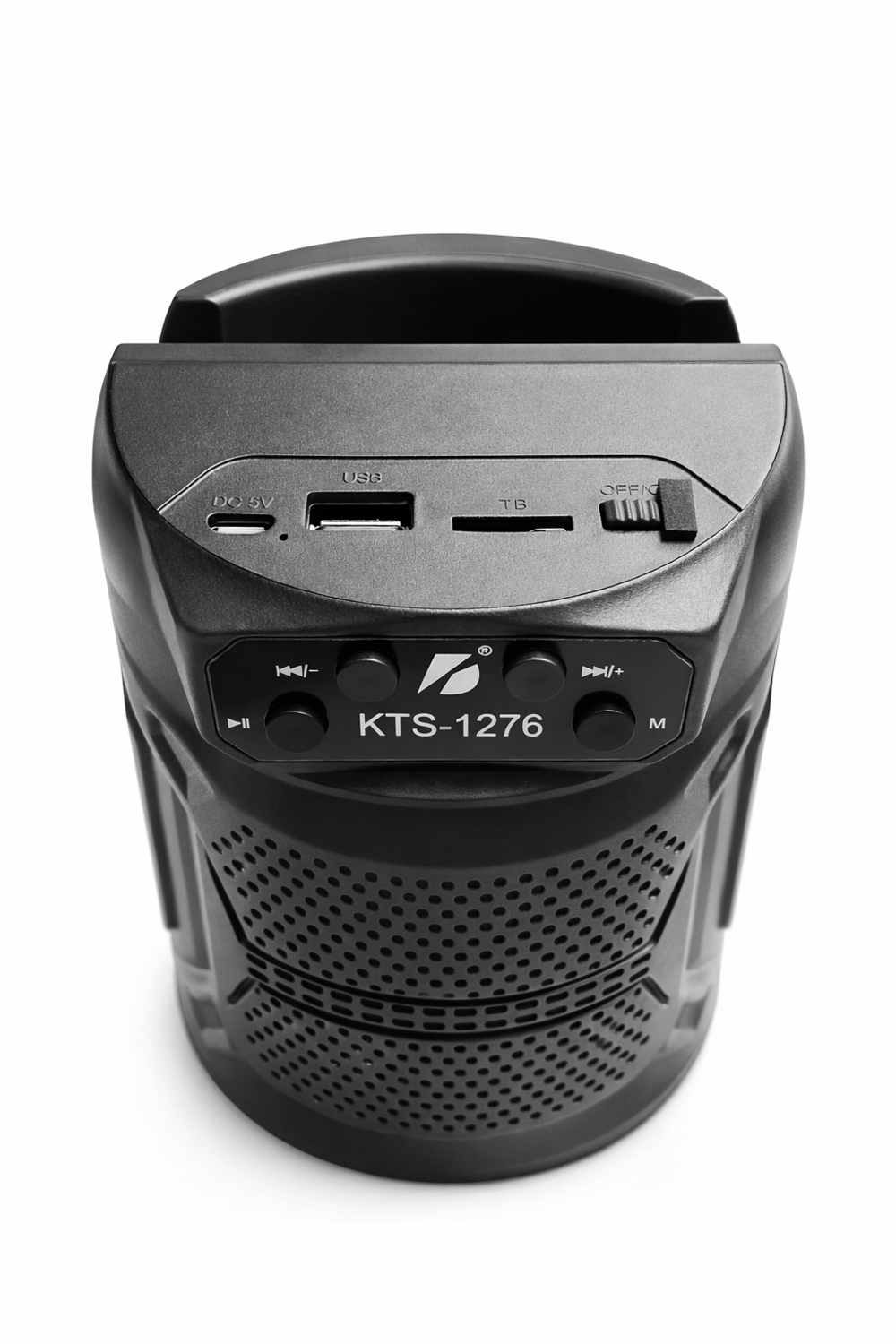 KTS-1276 RGB Işıklı Taşınabilir Bluetooth Hoparlör USB & TF Kart Destekli Güçlü Ses