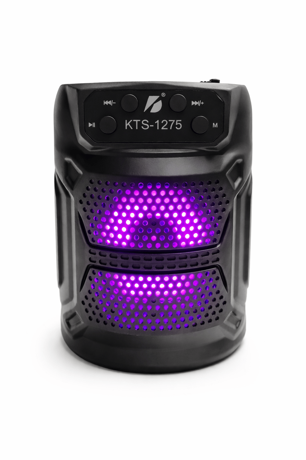 KTS-1276 RGB Işıklı Taşınabilir Bluetooth Hoparlör USB & TF Kart Destekli Güçlü Ses