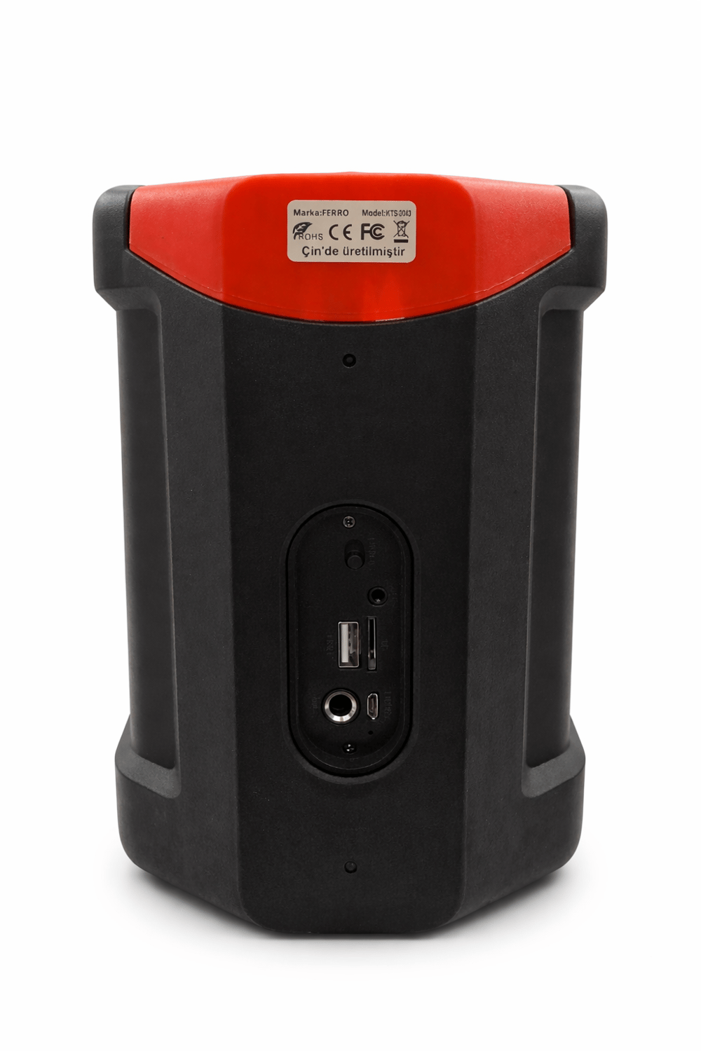 KTS-2043 Mikrofonlu RGB Işıklı Bluetooth Hoparlör – Güçlü Bass, USB/TF/AUX, FM Radyo