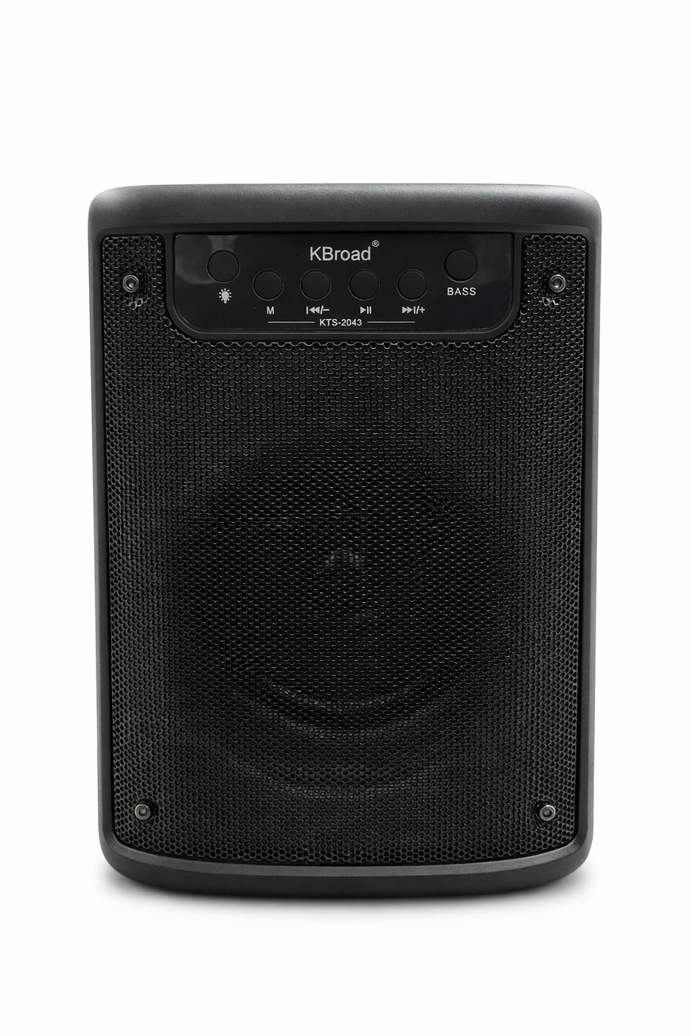 KTS-2043 Mikrofonlu RGB Işıklı Bluetooth Hoparlör – Güçlü Bass, USB/TF/AUX, FM Radyo