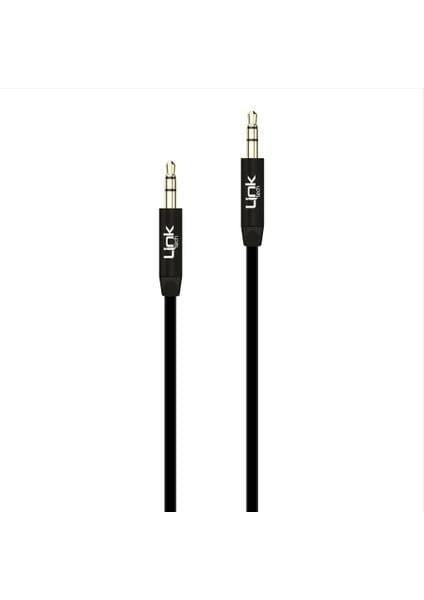 LinkTech A585 100cm Silikon 3.5mm AUX Kablo