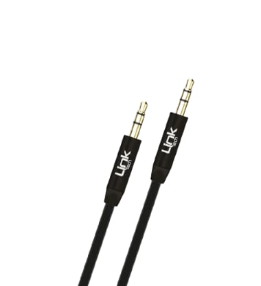 LinkTech A585 100cm Silikon 3.5mm AUX Kablo