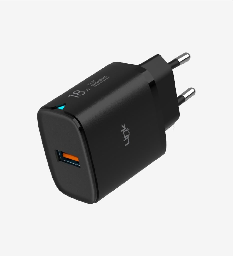 LinkTech C305 Strong Micro USB Kablolu 18W Hızlı Şarj Adaptörü  