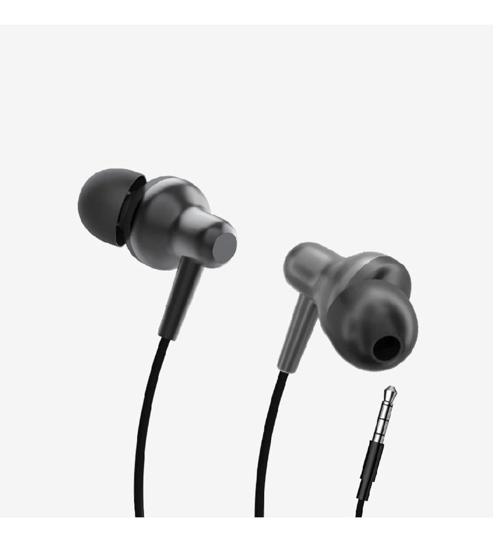 LinkTech H675 Premium Metal Super Bas Silikonlu Kulak içi 3.5mm AUX Kablolu Kulaklık