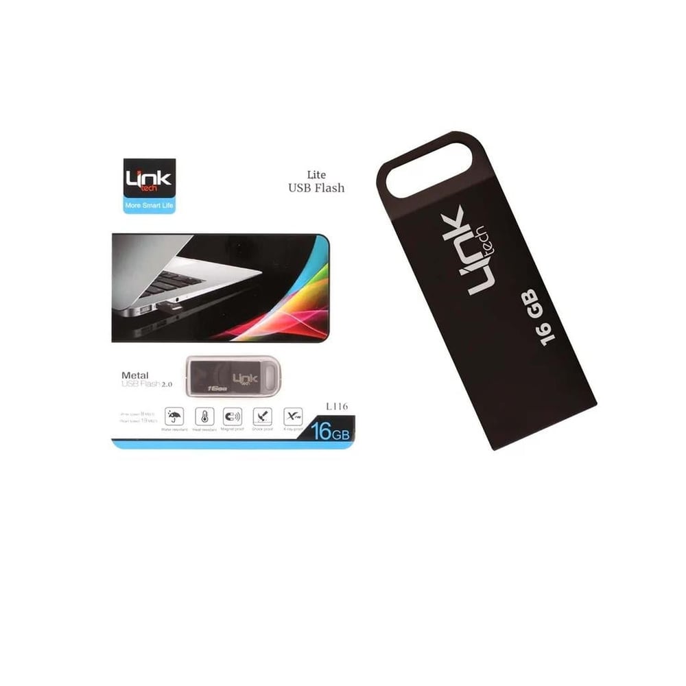 LinkTech L116 Lite Metal 20mb/s 16GB USB Flash Bellek