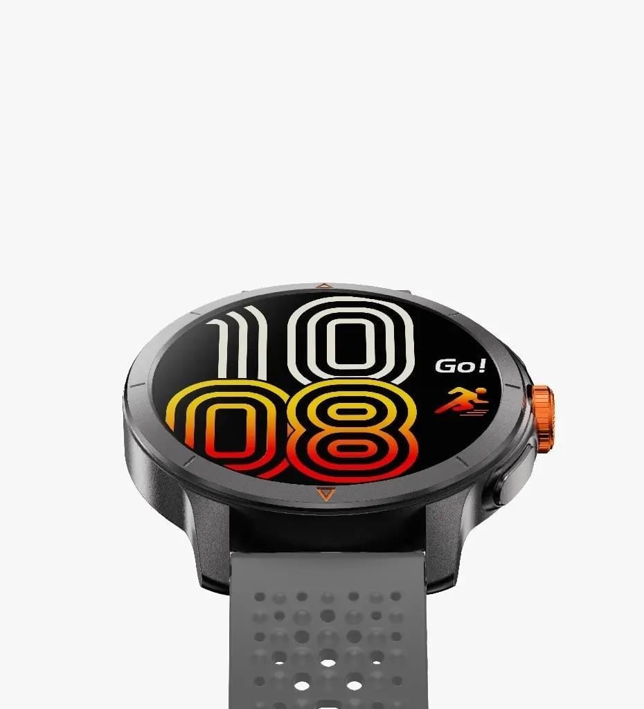 Linktech S110 Premium LT Watch 46mm GPS Süper Amoled 5ATM Suya Dayanıklı Akıllı Saat (GRİ)