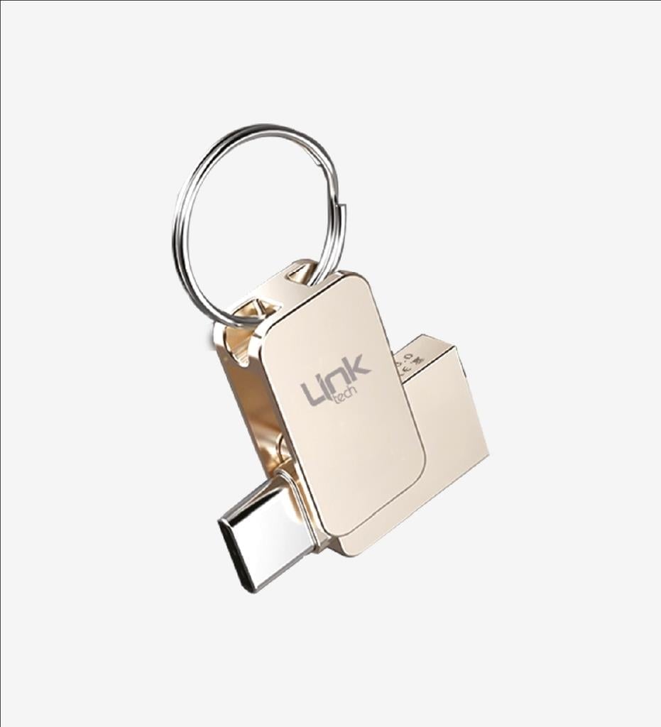 LinkTech T256 Premium Dual 90mb/ s 256GB Tip-C USB OTG Flash Bellek