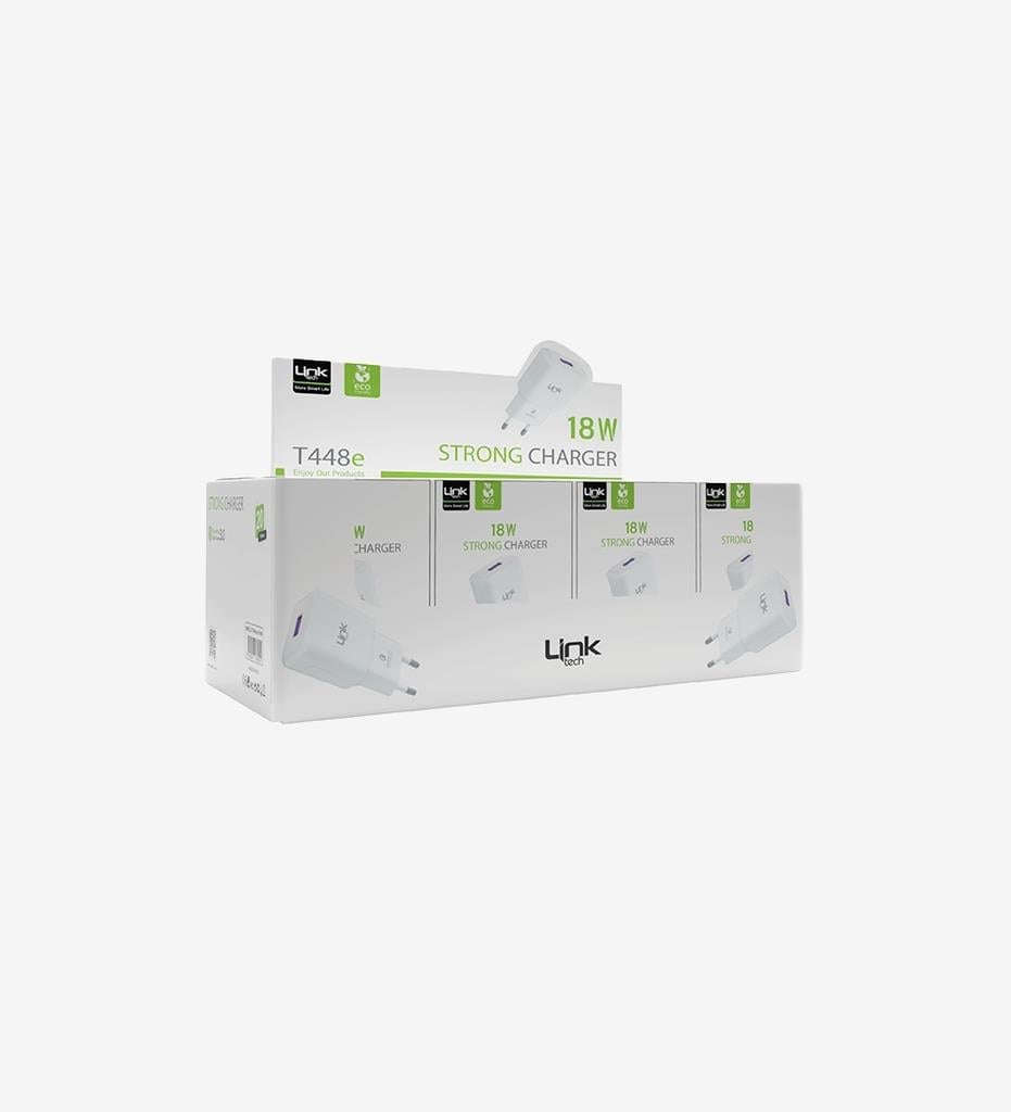 LinkTech T448e eco Friendly Strong 18W Şarj Aleti