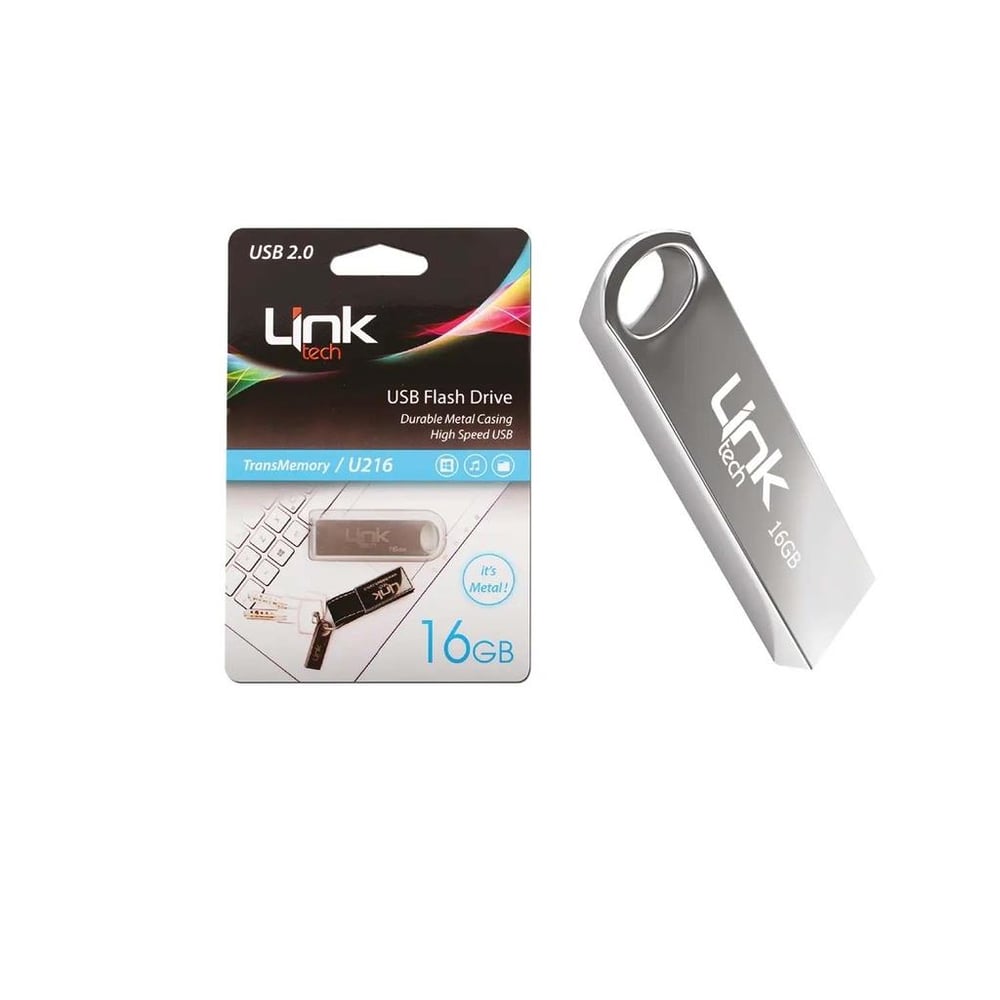 LinkTech U216 Ultra Metal 25mb/s 16GB USB Flash Bellek