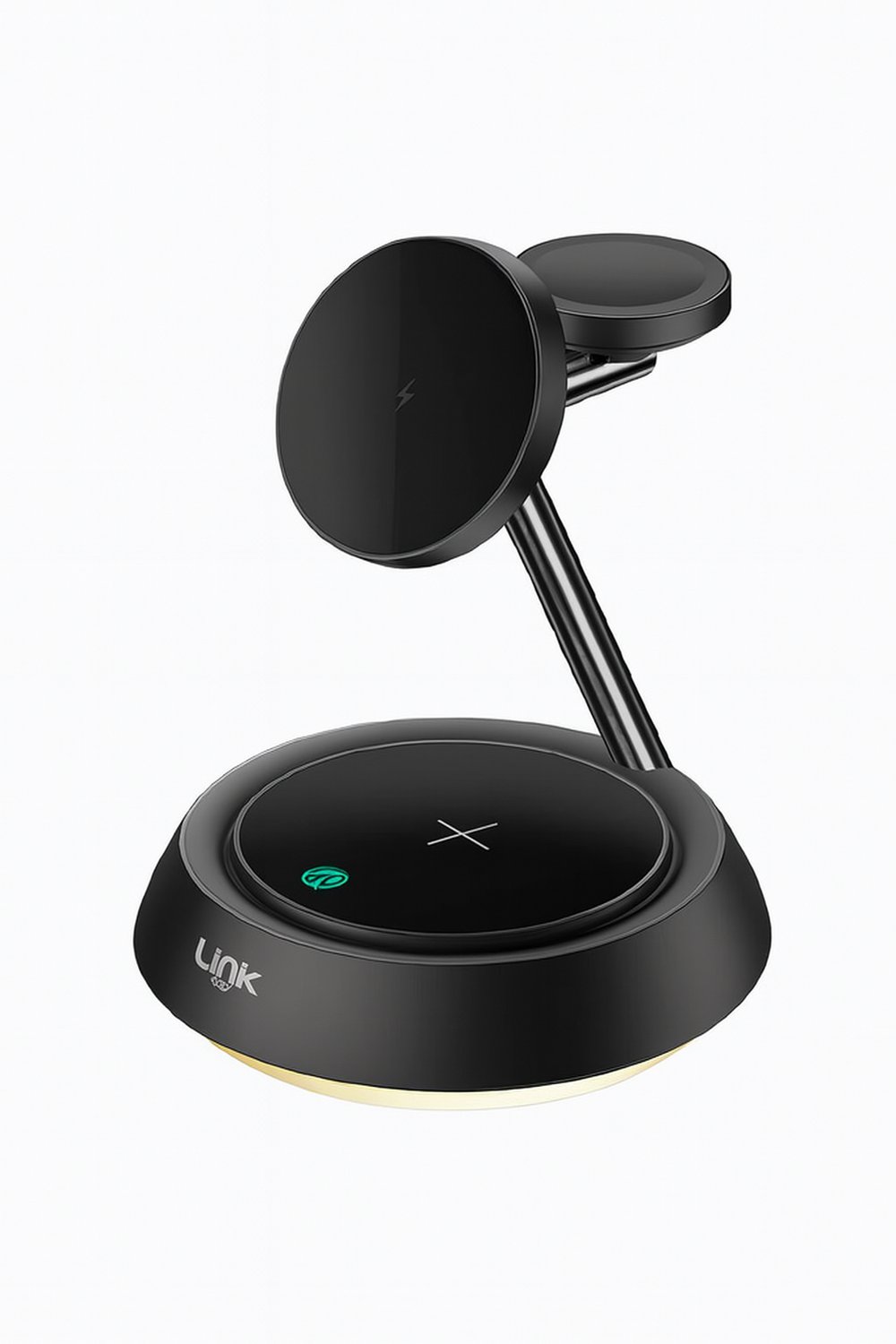 LinkTech W797 Premium 3ü 1 Arada Masa Üstü Wireless Telefon Tutacağı & Şarj Aleti 
